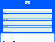 Tablet Screenshot of heritagemachinery.com